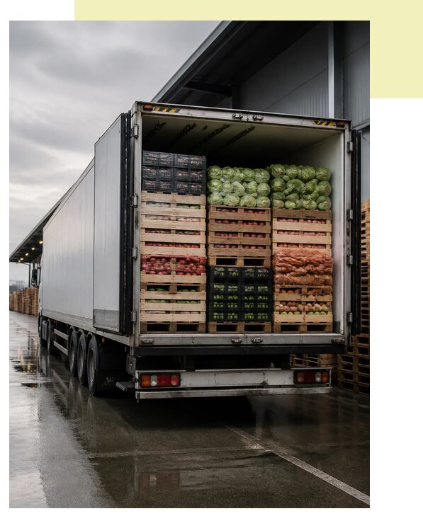 Перевозка плодоовощной продукции в Пугачёв по цене от 5080 р. | Агросервис-Пгч