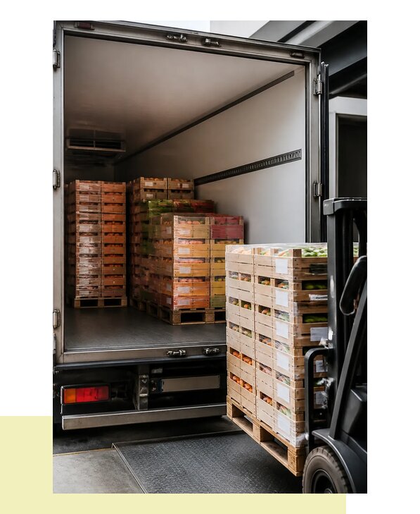 Перевозка сельхозпродукции на паллетах с доставкой в Пугачёв