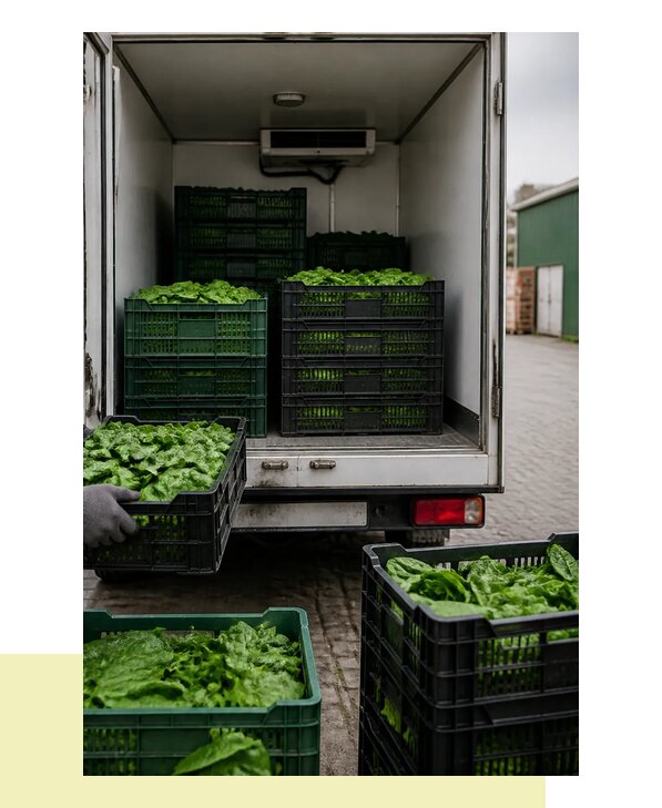 Перевозка шпината в Пугачёв с сохранением свежести продукции